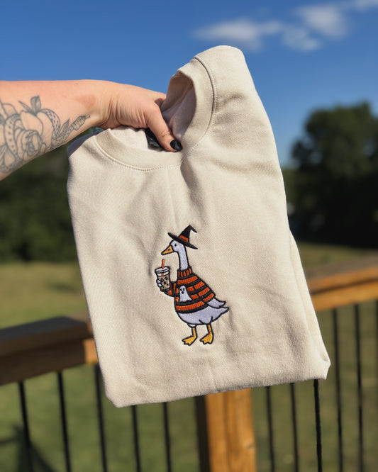 Witchy Iced Coffee Goose